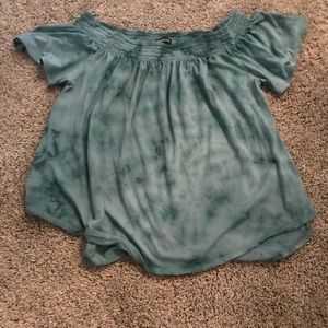 express off the shoulder shirt